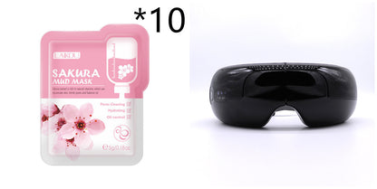 New Children's Hot Compress Eye Protection Massage Eye Mask Kids DealSniper.net 8s Black set
