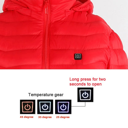 New Heated Jacket Coat USB Electric Jacket Cotton Coat Heater Men Electronics Office