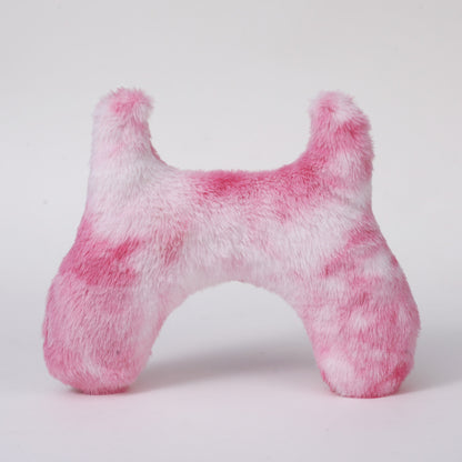 Pet Pillow Super Soft Tie-dyed Plush Cat Supplies Pets dealsniper-net Little Devil Style Pink