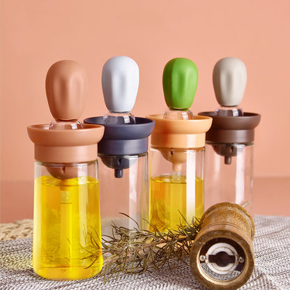 Creative Silicone Brush Head Brush Oil Bottle Kitchen Kitchen dealsniper-net