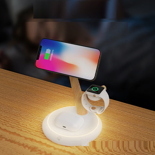 Magnetic Wireless Charger 4 In 1 Stand For Phone Wireless Charging Gadgets Gym From House