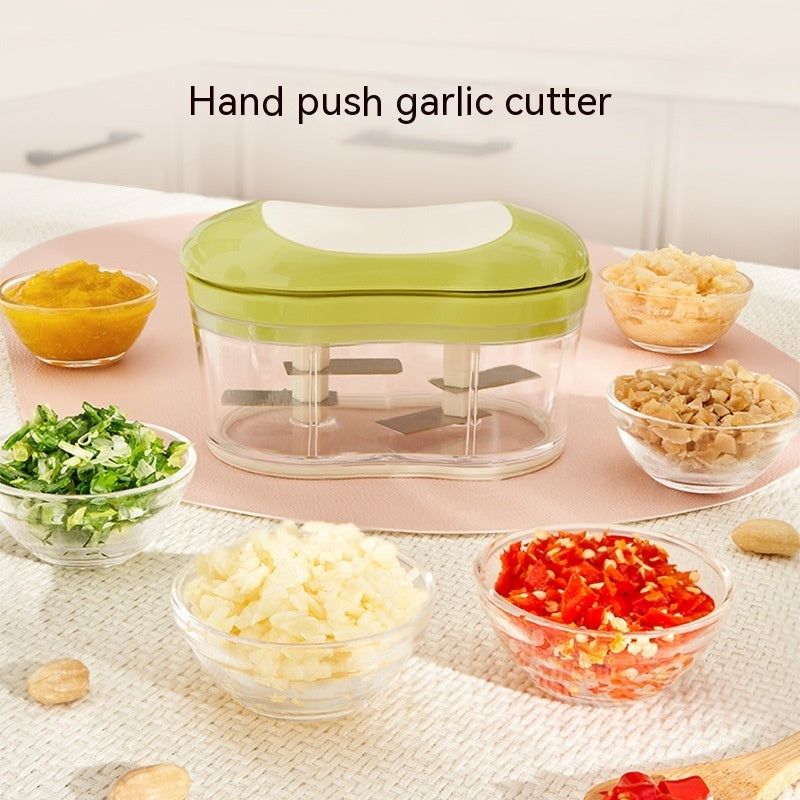 Household Multi-function Hand Push Garlic Press Kitchen Gym From House