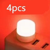 USB Plug Lamp Computer Mobile Power Charging Lamps