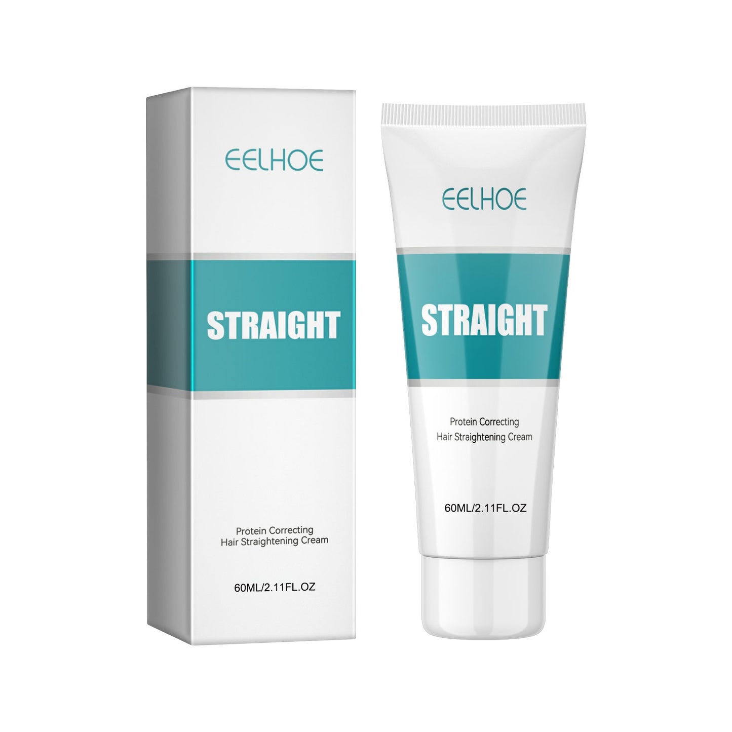 EELHOE Protein Corrective Straightening Cream Smoothes Beauty DealSniper.net 1pcs