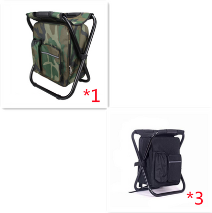 Multifunction Outdoor Folding Chair Ice Cooler Picnic Bags Camping