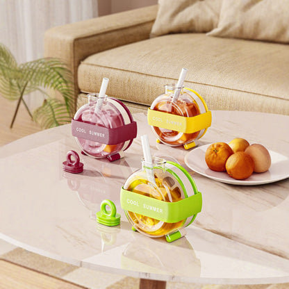 Summer Ice Cube Tray 2 In1 Ice Tray And Water Bottle Kitchen Gym From House