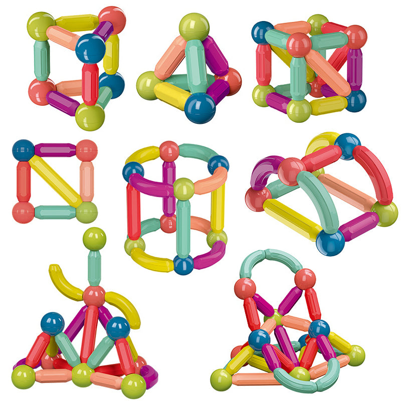 Baby Toys Magnetic Stick Building Blocks Game Magnets Children Set Kids Gym From House