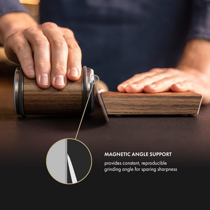 Rolling Knife Sharpener Double Sided Diamond Sharpening Stone Kitchen DealSniper.net