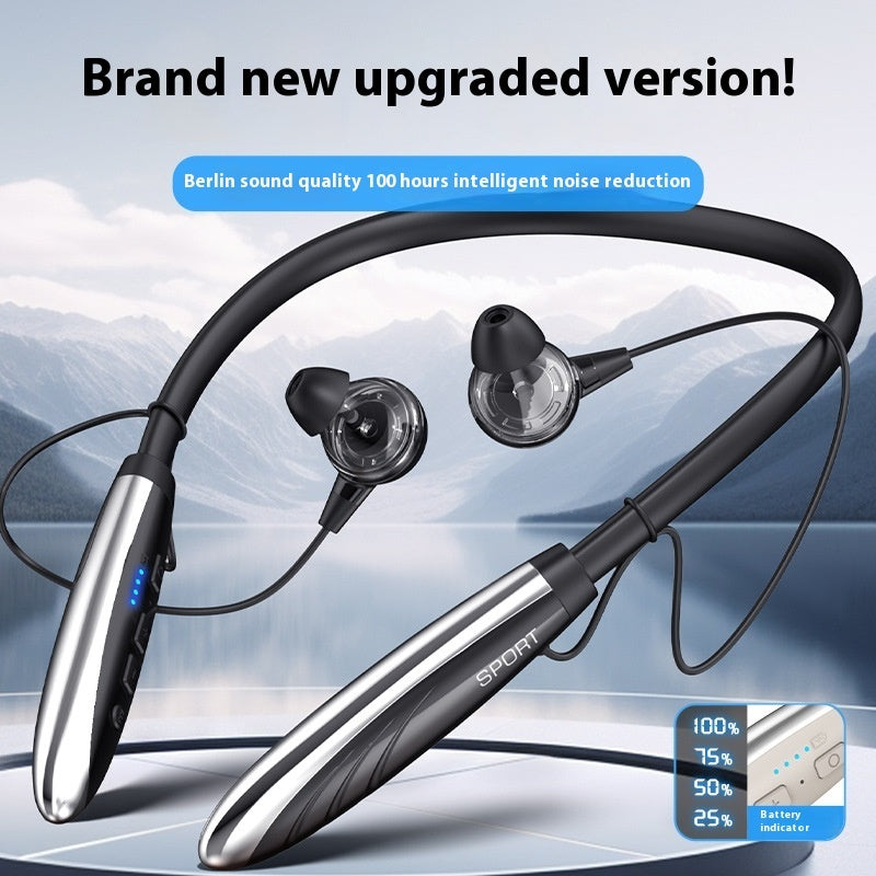 Neck Wireless Bluetooth-compatible Earphones 9D Stereo Electronics dealsniper-net