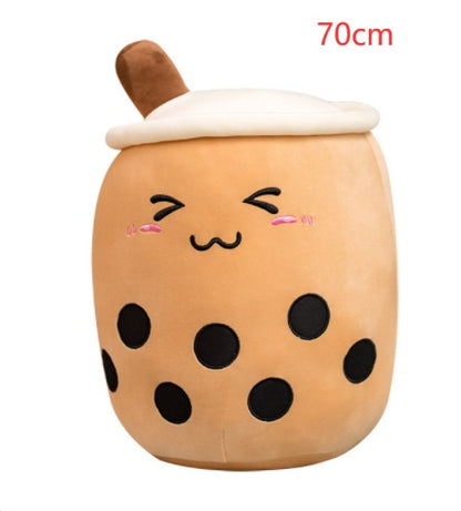 Cute Fruit Drink Plush Stuffed Soft Toy Pillow Cushion