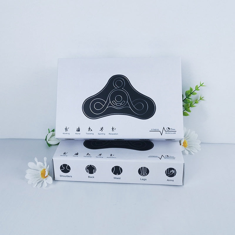 Pad Abdominal Patch Pulse Massage Intelligent Electric Massager Health dealsniper-net No Remote Control Chinese USB