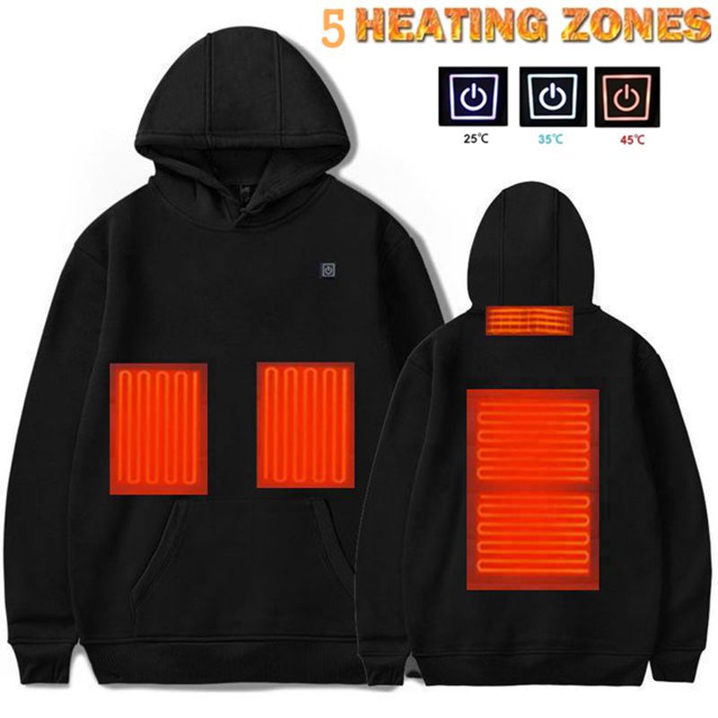 New Outdoor Electric USB Heating Jacket