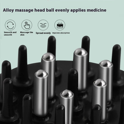 Scalp Drug Delivery Device Liquid Guide Comb Massage Ball