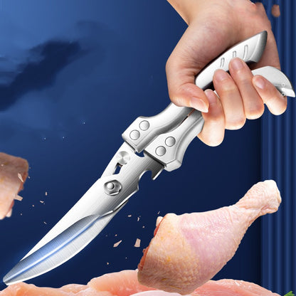 Multi-functional Kitchen Food Fish Bone Scissors Dedicated Kitchen DealSniper.net