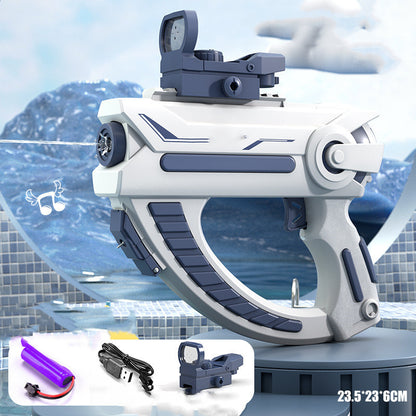 Summer Fully Automatic Electric Water Gun Kids dealsniper-net Blue Space Water Gun USB