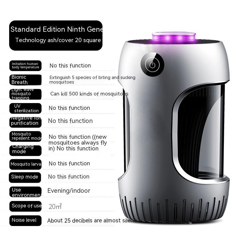 Large-Area Catching Mute Charging Mosquito Repellent Gadgets dealsniper-net 9th plug in