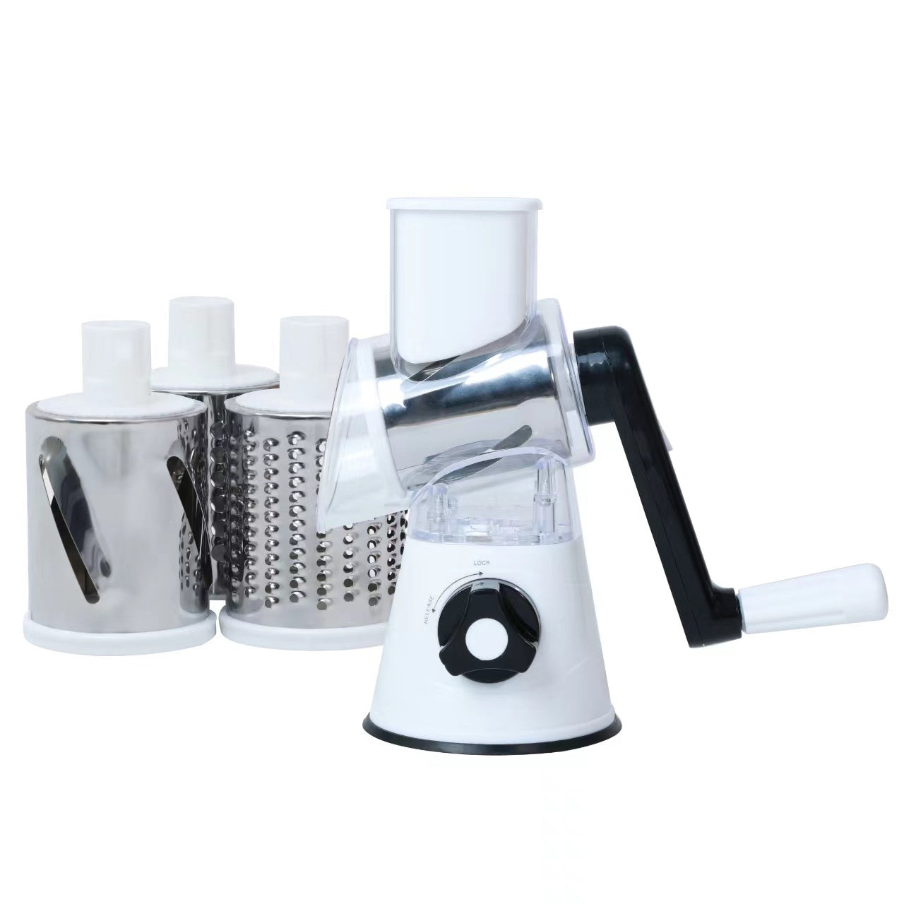 Food Processor Vegetable Chopper Kitchen Roller Gadgets Kitchen dealsniper-net White