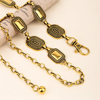 European And American Cross Border Waist Chain Ladies Boho Style Women Gym From House