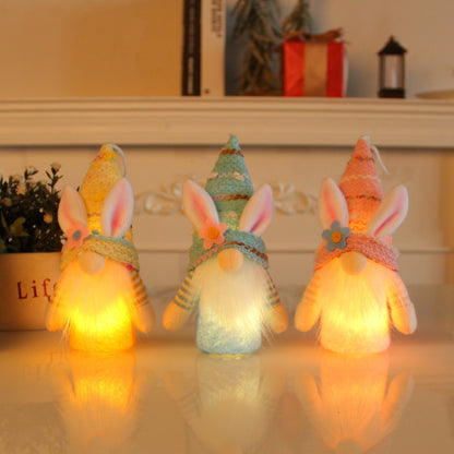 Lovely Easter Faceless Gnome Toy Holiday Party Table Decoration Home Holidays DealSniper.net