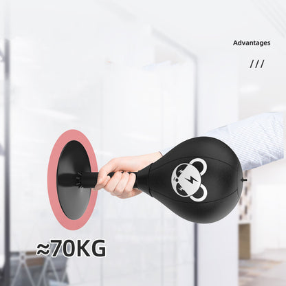 Boxing Speed Ball Tabletop Reaction Target Sandbags Kids