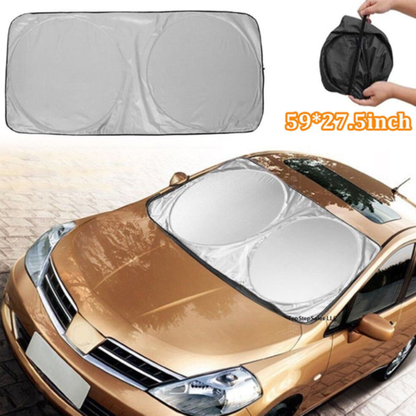 Car Window Sunshade Sun Shade Visor Windshield Cover Auto Car SunShade Anti Snow Ice Windshield Sunshade Car Windshield Sunshade Vehicle dealsniper-net