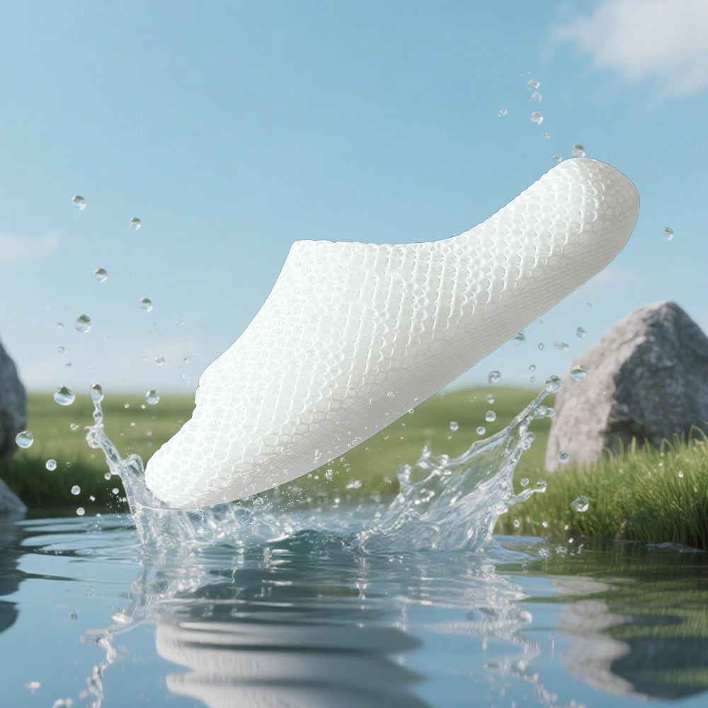 3D Printing Slippers Soft Breathable Waterproof Non-slip Women Gym From House