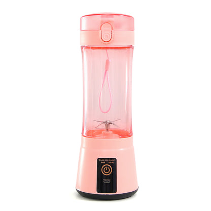 Portable Blender Portable Fruit Electric Juicing Cup Kitchen Gadgets Kitchen dealsniper-net Pink USB