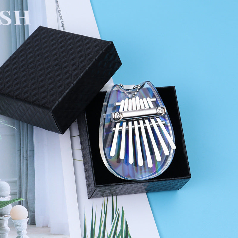 Mini Kalimba 8 Keys Thumb Piano Great Sound Finger Keyboard