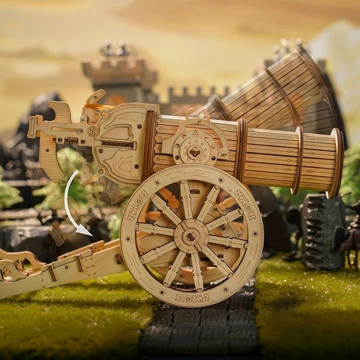 Robotime ROKR Siege Heavy Ballista 3D Wooden Puzzle War Game Kids DealSniper.net