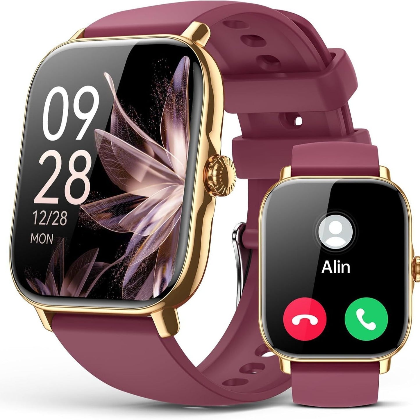 Heart Rate Sleep Test Bluetooth Calling P72 Smart Watch Health DealSniper.net