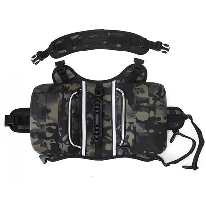 Outdoor Large Dog Backpack For Pets Pets dealsniper-net Dark Night Camo