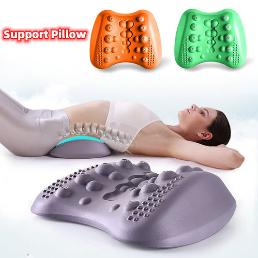 Lumbar Support Pillow For Lower Back Pain Relief Lower Back Stretcher Health dealsniper-net