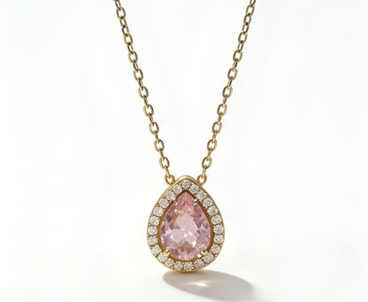 Lucky Water Drop Necklace For Women,Trendy Fashion Jewelry Gym From House 007