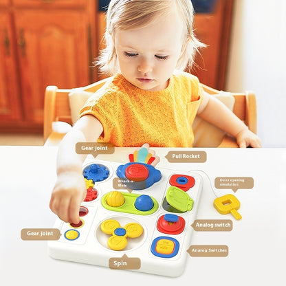 Baby Cognitive Sound And Light kids toys Gym From House