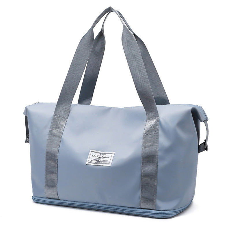 Dry And Wet Separation Sports Portable Shoulder Bag Women DealSniper.net Light Blue