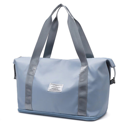 Dry And Wet Separation Sports Portable Shoulder Bag Women DealSniper.net Light Blue