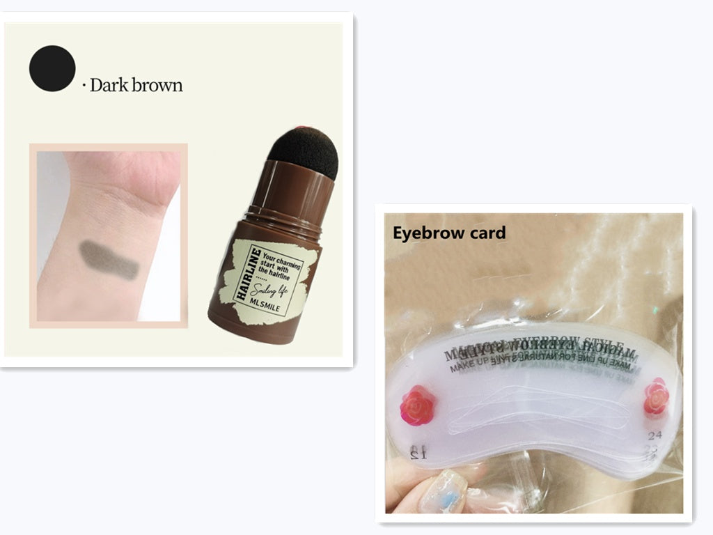 Brow Stamp Shaping Kit Eyebrow Stamp Waterproof Long Lasting Beauty Gym From House Combination