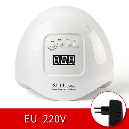 Quick Dry Nail Phototherapy Machine Beauty dealsniper-net White1 EU