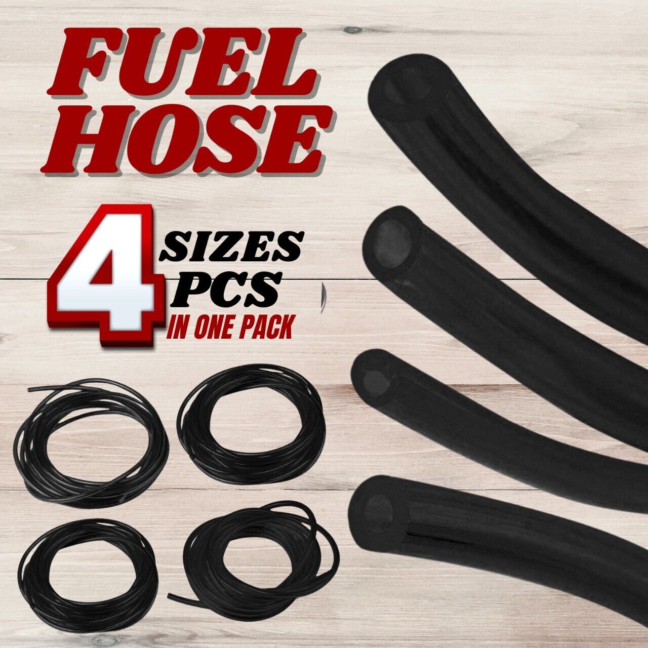 Petrol Fuel Line Hose Gas Pipe For Trimmer Chainsaw Mower Blower Weed Eater Tool Home DealSniper.net