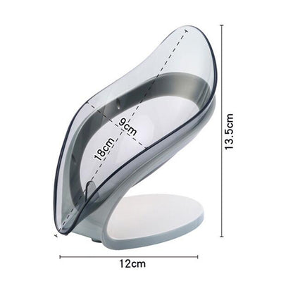 Bathroom Soap Holder Leaf Shape Soap Box Kitchen Dish Storage Kitchen dealsniper-net