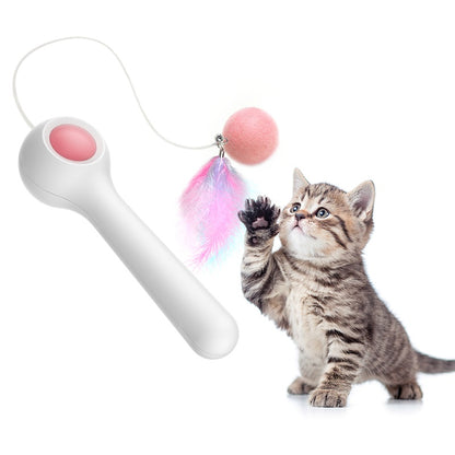 Gravity funny cat stick cat toy Pets dealsniper-net