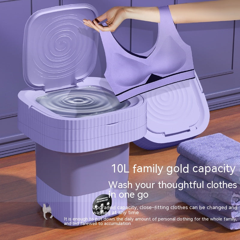 Plastic Folding Washing Machine Automatic Washing Integrated Home dealsniper-net