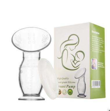 OEM new breast milk collector with suction cup Women Gym From House Pink with box