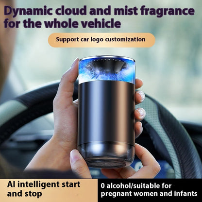 Car Aromatherapy Diffuser Cloud Mist Air Freshener Auto Decoration Vehicle dealsniper-net
