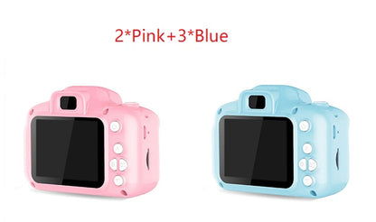 Take Pictures SLR Toy Children's Camera Kids dealsniper-net 2 Pink+3 Blue 16G