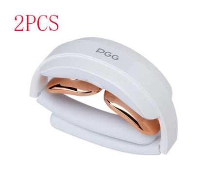 Smart hot compress shoulder neck head Health dealsniper-net White 2PCS