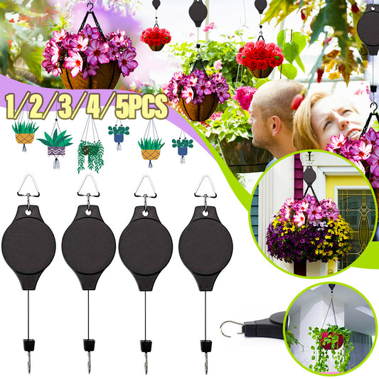 Free Lifting Hanging Basket Bird Cage Hook Home Decor Gym From House