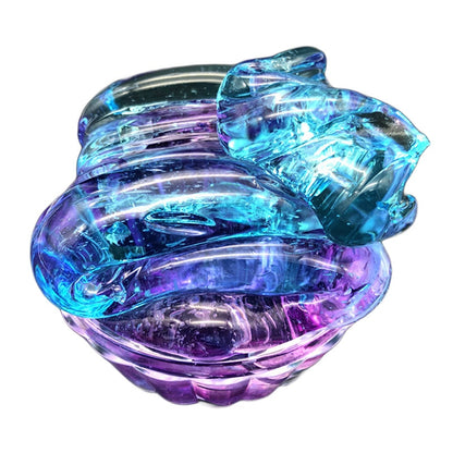 Color Matching Gradient Multicolor Crystal Mud Slime Kids DealSniper.net Blue purple 60ml