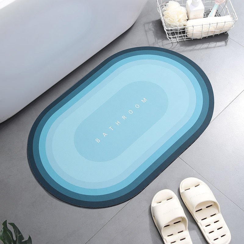 Home Bathroom Super Absorbent Shower Bath Mat House Gym From House EGREEN 400MMx600MM