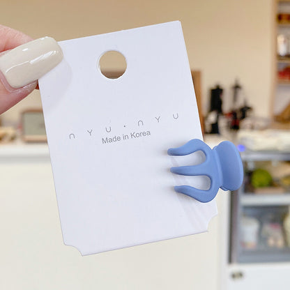 High Ponytail Grip Fixed Gadget Barrettes Beauty DealSniper.net Dark Blue 2CM